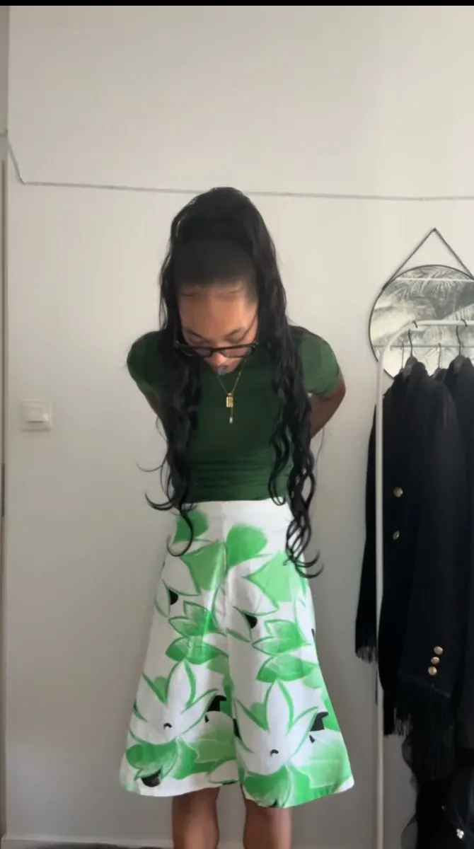 Après réparation 1 — Upcycling Robe / Jupe / Combi / Short