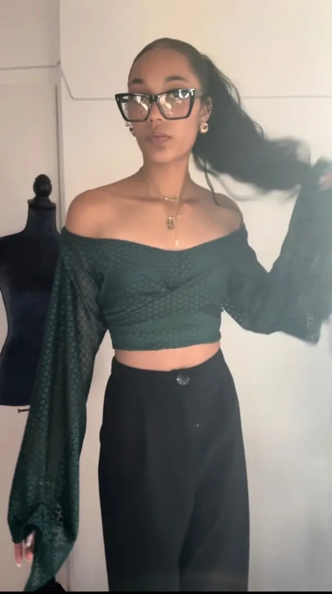 Après réparation 2 — Upcycling Robe / Jupe / Combi / Short