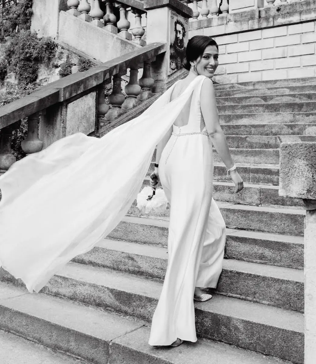 Après réparation 3 — Création sur-mesure Robe de mariée