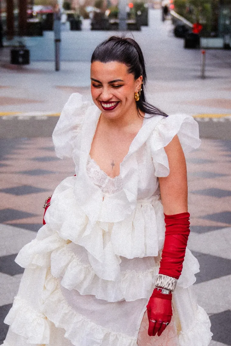 Après réparation 4 — Création sur-mesure Robe de mariée