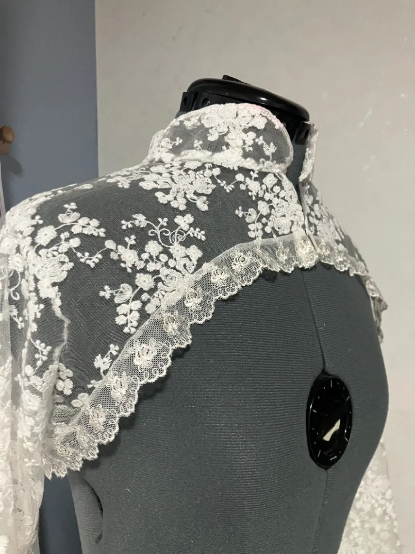 Après réparation 4 — Création sur-mesure Robe de mariée
