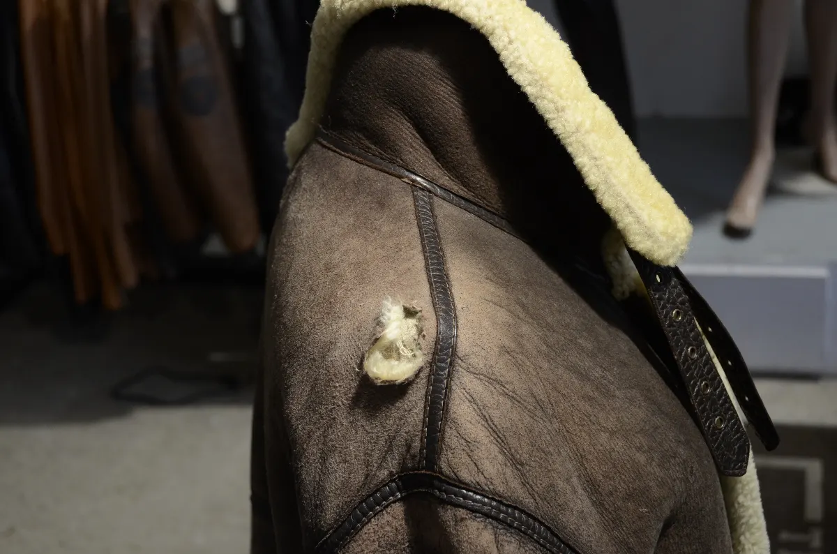 Avant réparation 1 — Réparation Manteau/Veste
