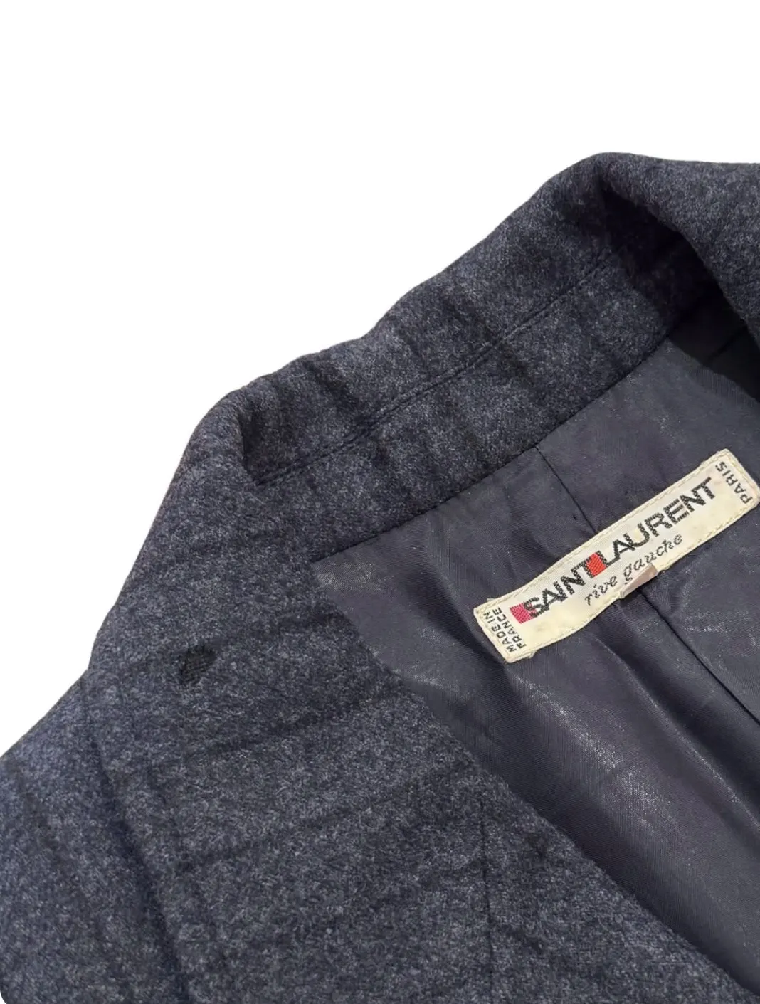 Avant réparation 1 — Réparation Manteau/Veste Yves Saint Laurent