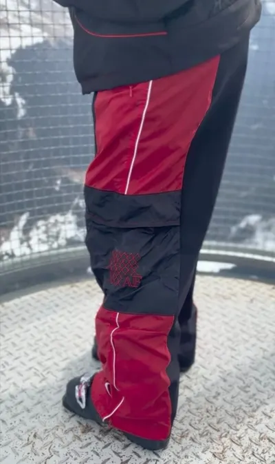 Après réparation 1 — Upcycling Pantalon Nike