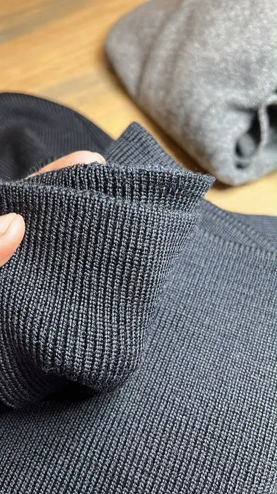 Après réparation 1 — Réparation Pull/Gilet/Cardigan