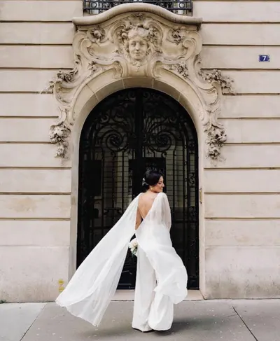 Après réparation 2 — Création sur-mesure Robe de mariée