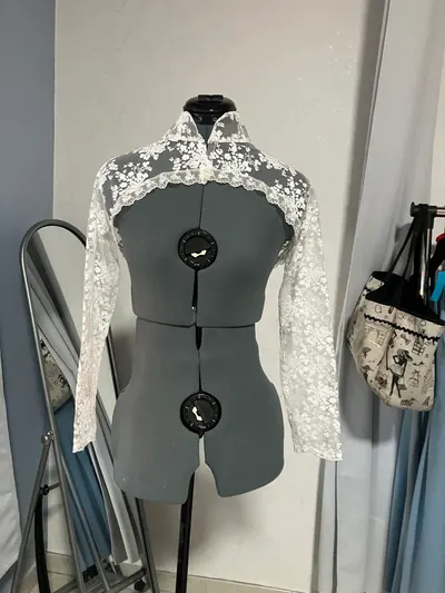 Après réparation 2 — Création sur-mesure Robe de mariée