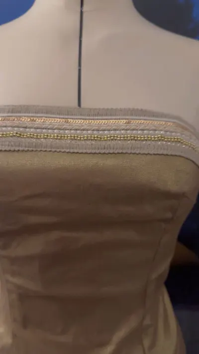 Après réparation 2 — Création sur-mesure Robe/Combinaison