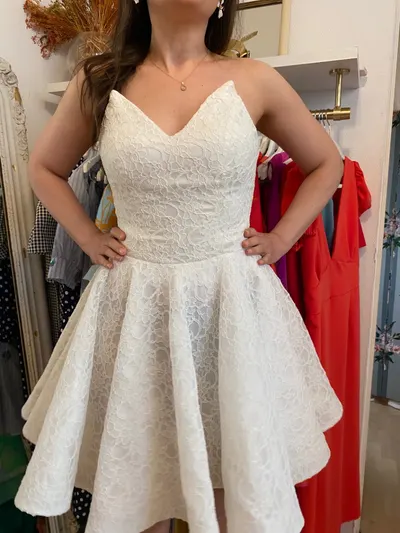 Après réparation 3 — Création sur-mesure Robe de mariée