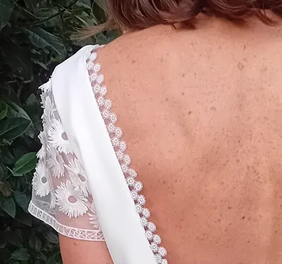 Après réparation 4 — Création sur-mesure Robe de mariée