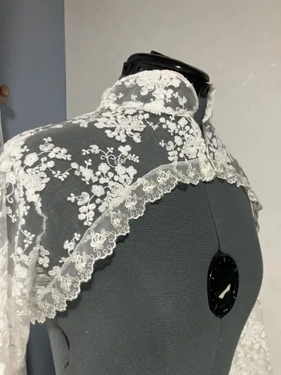 Après réparation 4 — Création sur-mesure Robe de mariée