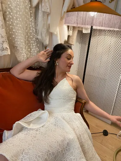 Après réparation 7 — Création sur-mesure Robe de mariée