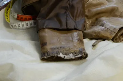 Avant réparation 1 — Réparation Blouson en cuir