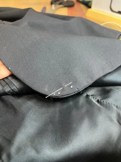 Avant réparation 1 — Réparation Manteau/Veste/Trench