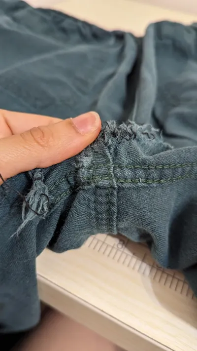 Avant réparation 2 — Réparation Jeans