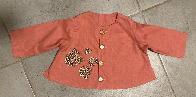 Après : Création sur-mesure Manteau/Veste – par Fil et prestige Couturière Modéliste Retouches ( sur RDV) à Meyzieu