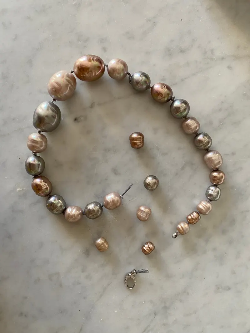Avant : Réparation Bijoux – par Culture Perles à Neuilly sur Seine