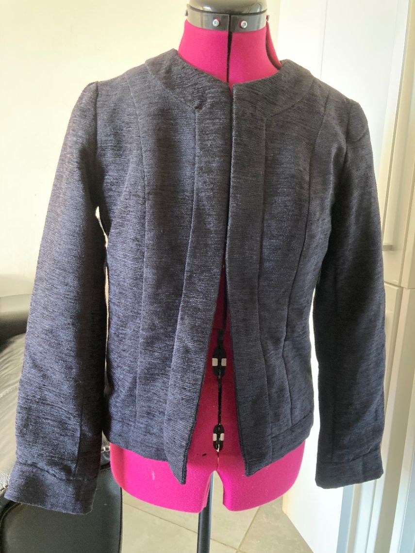 Après : Création sur-mesure Manteau/Veste – par Fil et prestige Couturière Modéliste Retouches ( sur RDV) à Meyzieu