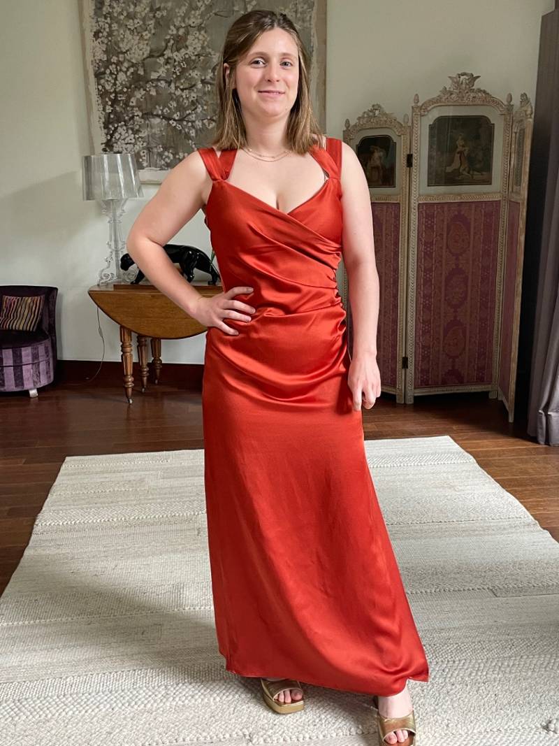 Après : Création sur-mesure Robe de mariée – par ATELIER ERMANCE à Asnieres-sur-Seine