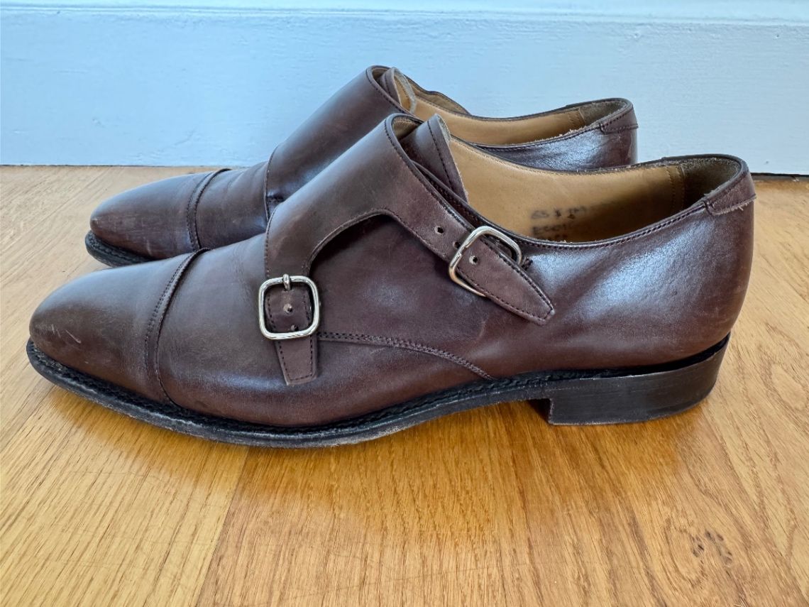 Avant : Entretien Chaussures H/F Church's – par Cordonnerie Bayen à Paris